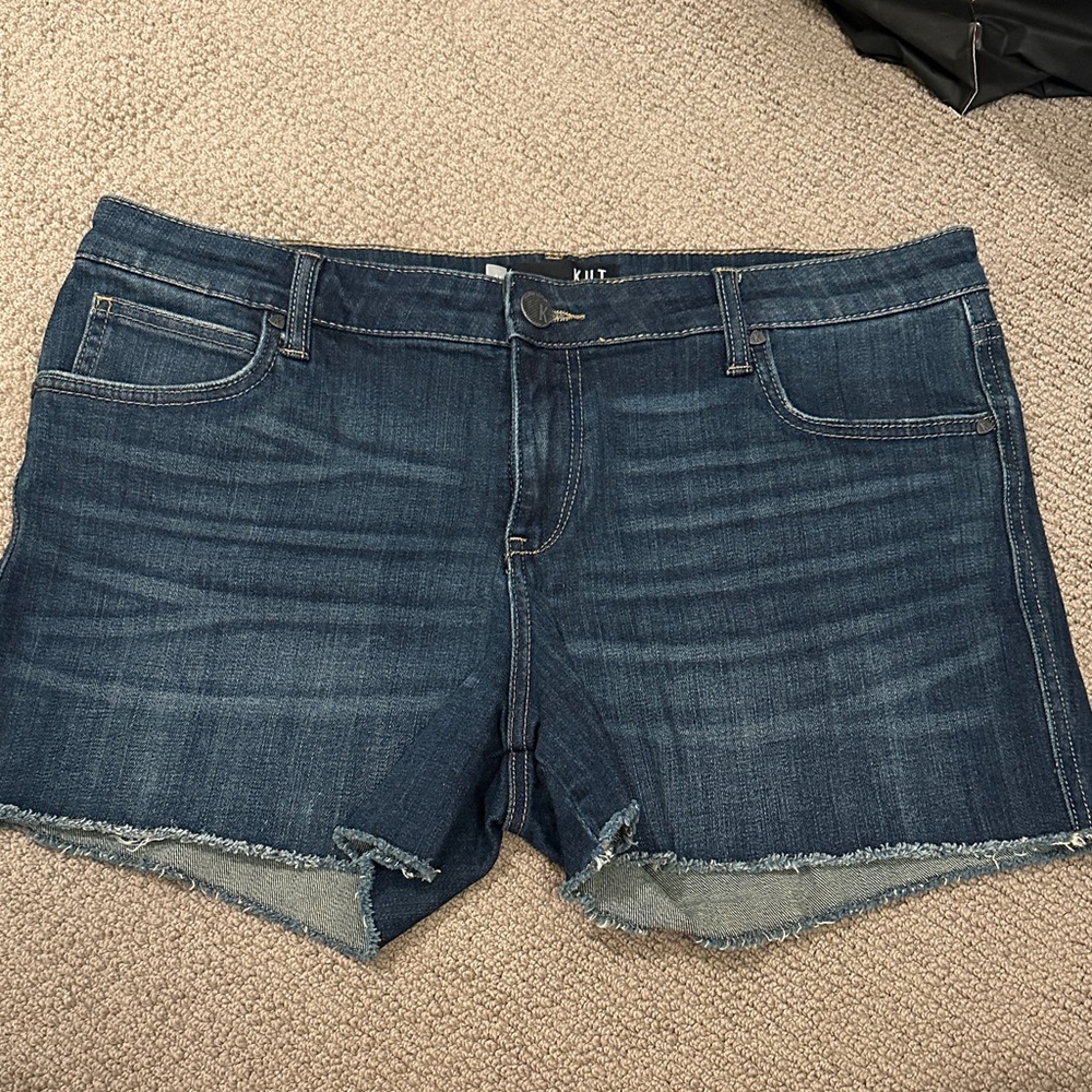KUT Blue Denim Shorts gidget 14